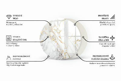 Blat de sticlă Mozaicuri decorative cu detalii