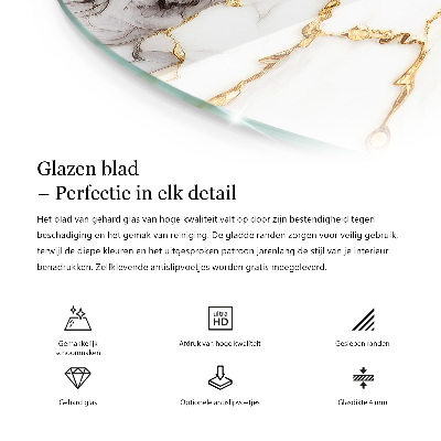Blat de sticlă Mozaicuri decorative cu detalii