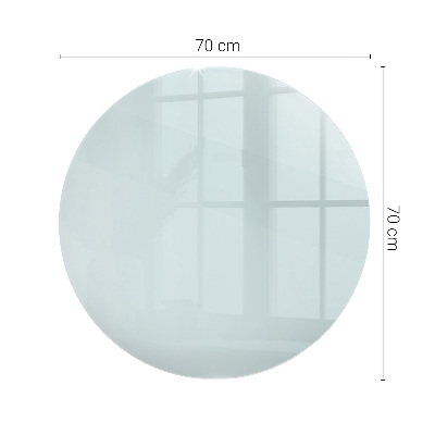 Blat masă rotund transparentă