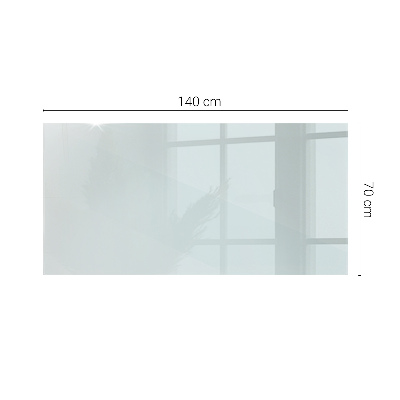 Blat din sticlă dreptunghiular transparentă