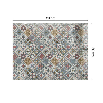 Blat masă Modele de mozaic cu ornamente