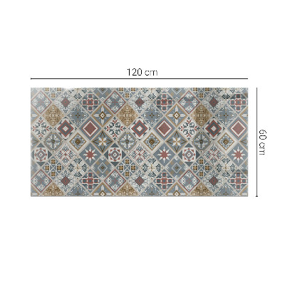 Blat masă Modele de mozaic cu ornamente