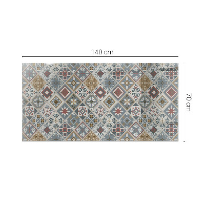 Blat masă Modele de mozaic cu ornamente