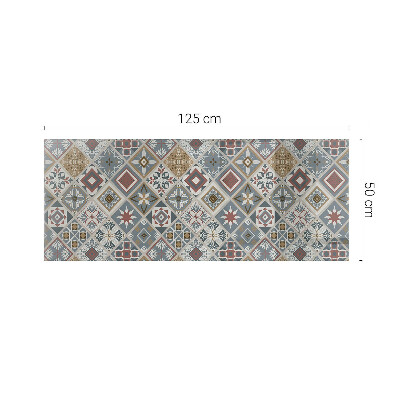 Blat masă Modele de mozaic cu ornamente