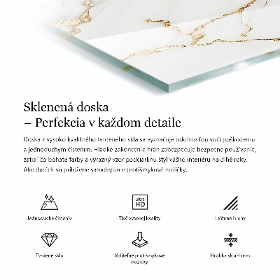 Blat masă Venauri de marmură în design