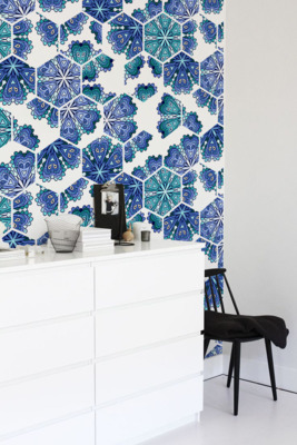 Fototapet Azulejos hexagonal