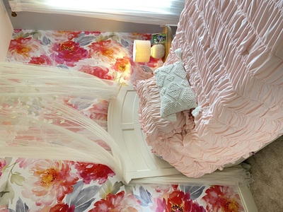 Fototapet Grădina romantică de bujori