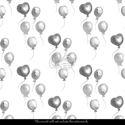 Fototapet Baloane în derivă în aer