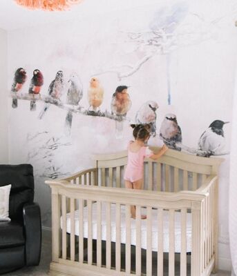 Fototapet Discuții despre păsări