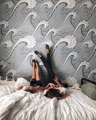 Fototapet Sunetul valurilor mării