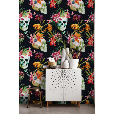 Fototapet Cranii Printre Flori