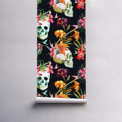 Fototapet Cranii Printre Flori