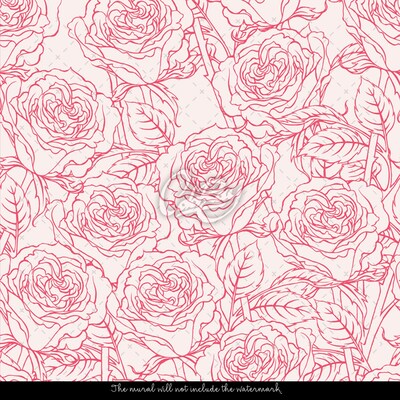 Fototapet Rose Minimalism