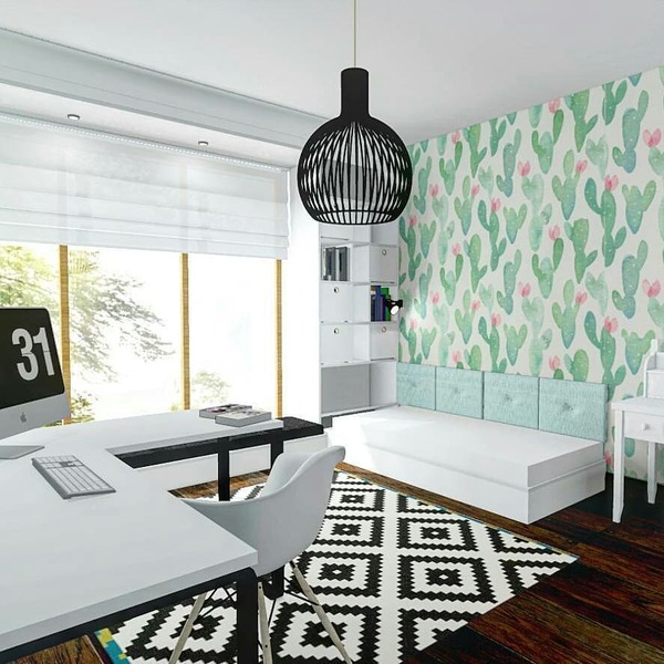 Fototapet Cacti cactless