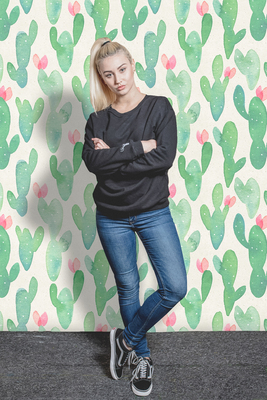 Fototapet Cacti cactless