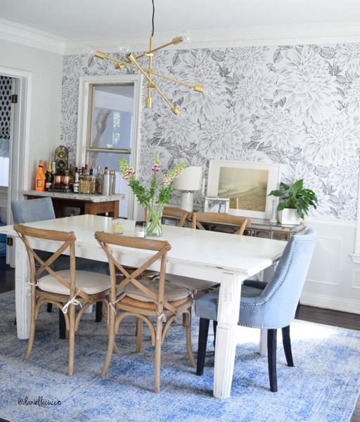 Fototapet Grafit Dalie