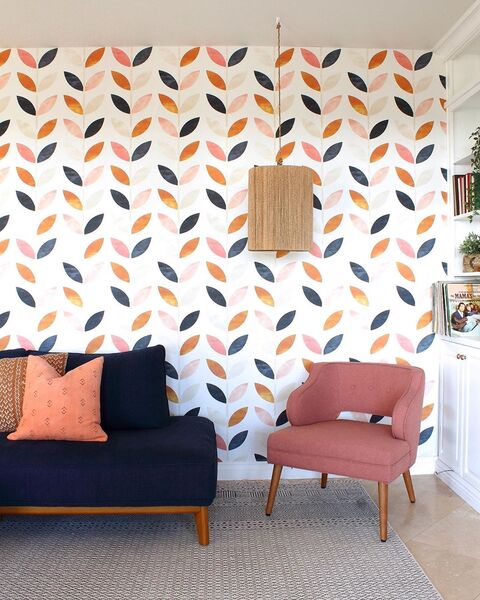 Fototapet Lanțuri de frunze