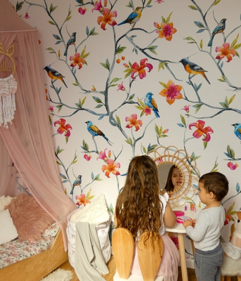 Fototapet Visele păsărilor