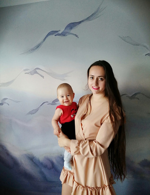 Fototapet Zborul biroului de dimineață