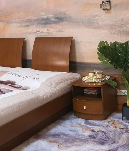 Fototapet Peisaj cald dimineața