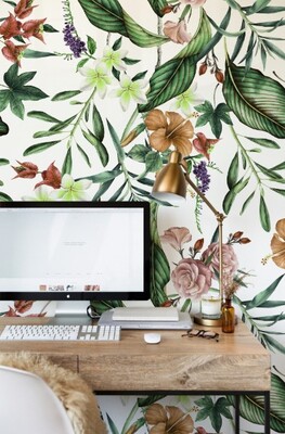 Fototapet Pajiște colorată