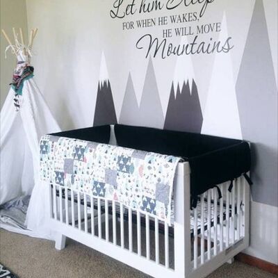 Autocolant perete Munţi