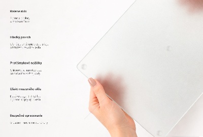 Tocător de bucătărie dreptunghiular translucid