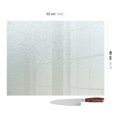 Tocător de bucătărie dreptunghiular translucid