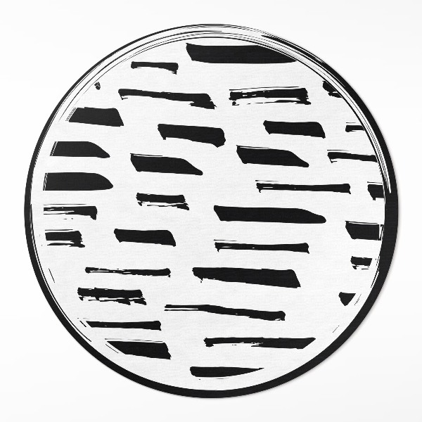 Covor rotund din vinil Abstracție modernă minimalistă