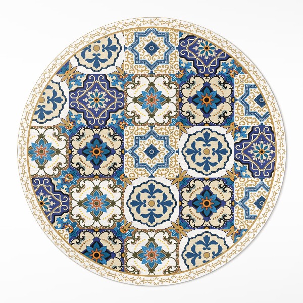 Covor rotund din vinil Plăci decorative pentru podea