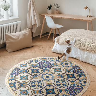 Covor rotund din vinil Plăci decorative pentru podea