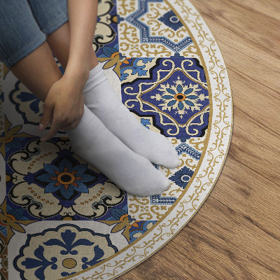 Covor rotund din vinil Plăci decorative pentru podea