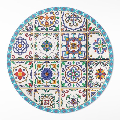 Covor rotund din vinil Plăci decorative pentru podea