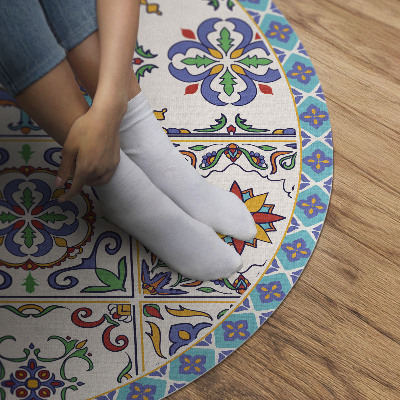 Covor rotund din vinil Plăci decorative pentru podea