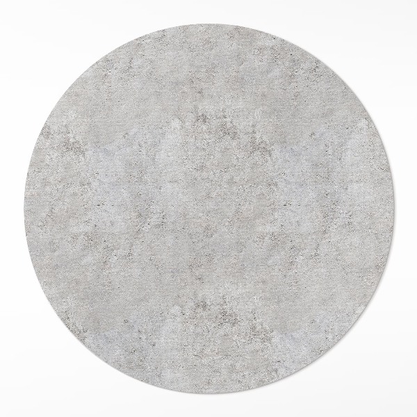 Covor rotund din vinil Piatră brută beton industrial