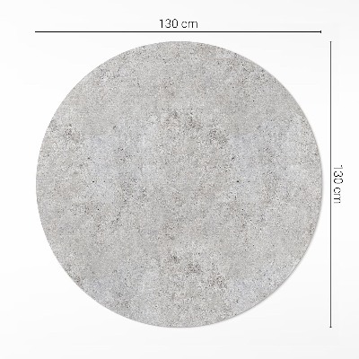 Covor rotund din vinil Piatră brută beton industrial