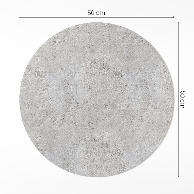 Covor rotund din vinil Piatră brută beton industrial