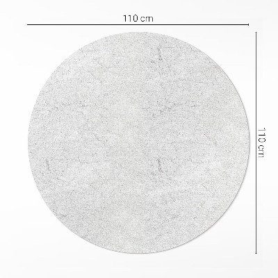 Covor rotund din vinil Textură de beton piatră ușoară