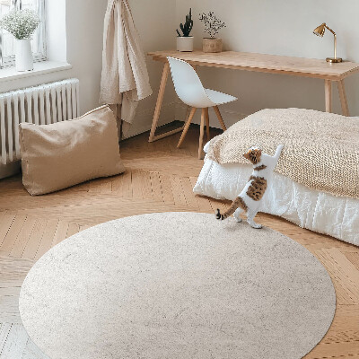 Covor rotund din vinil Textură de beton piatră ușoară