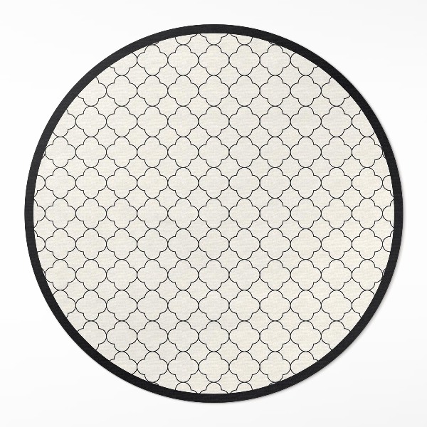 Covor rotund din vinil Model decorativ elegant