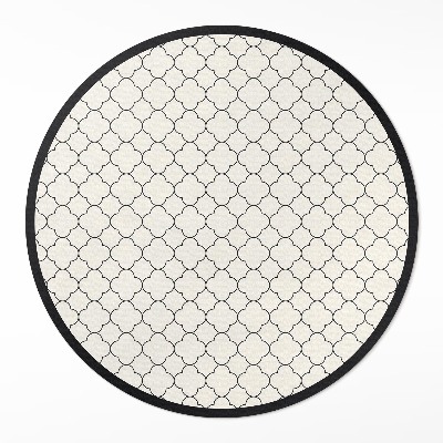 Covor rotund din vinil Model decorativ elegant