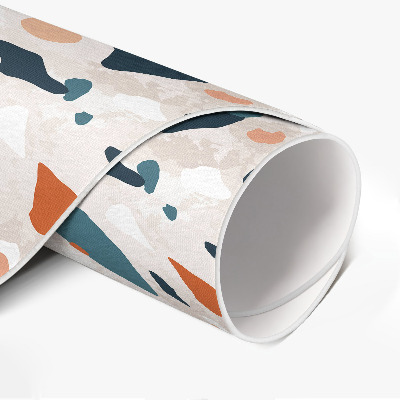 Covor rotund din vinil Pastel gresie decorativă piatră stil boho