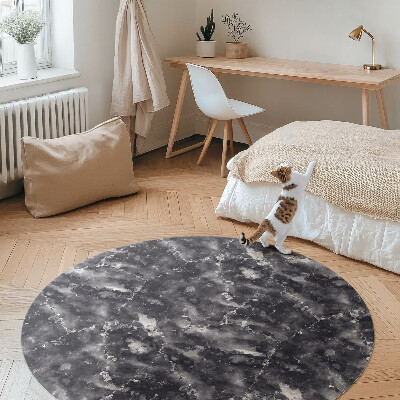 Covor rotund din vinil Piatră decorativă din marmură