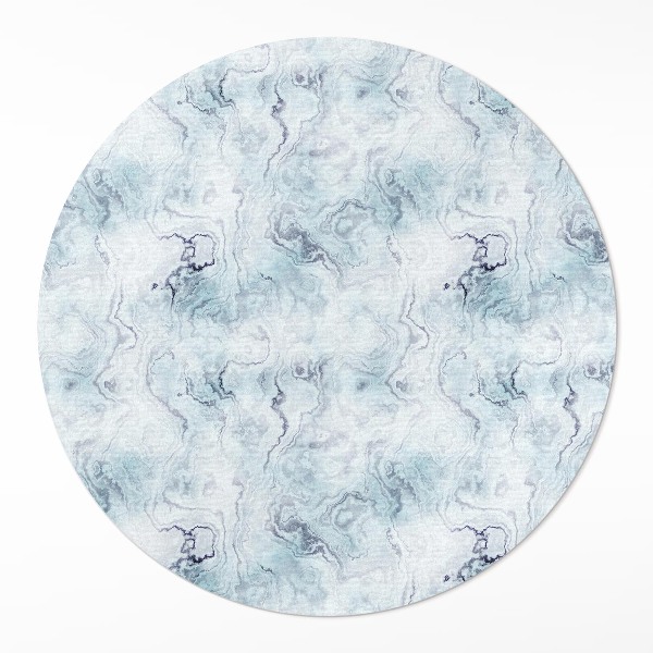 Covor rotund din vinil Scurgere de cerneală abstracție elegantă