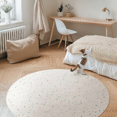 Covor rotund din vinil Piatră decorativă fină din gresie ușoară
