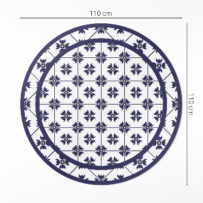 Covor rotund din vinil Plăci decorative cu mozaic decorativ