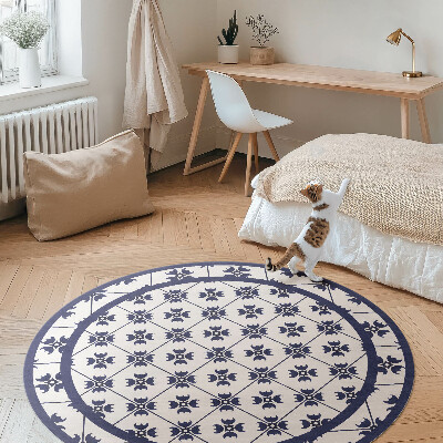 Covor rotund din vinil Plăci decorative cu mozaic decorativ