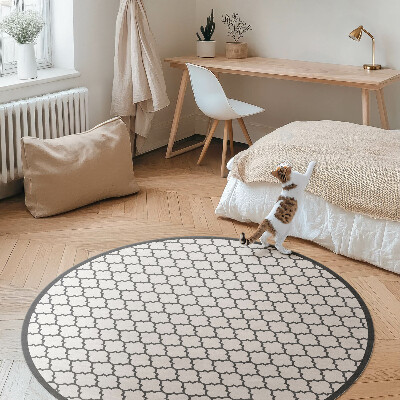 Covor rotund din vinil Mozaic elegant dale elegante