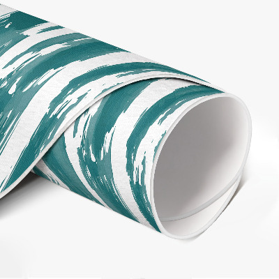 Covor rotund din vinil Model abstract cu linii pictate