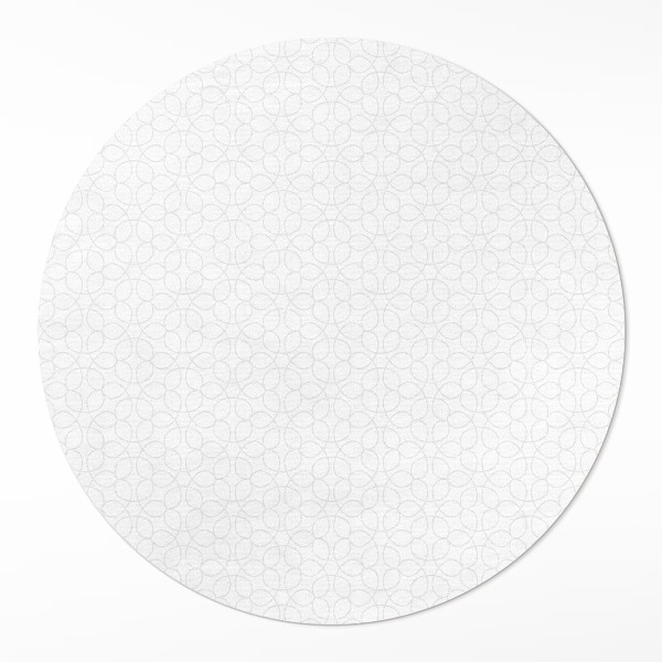 Covor rotund din vinil Design modern minimalist